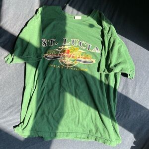 Sham’s St. Lucia shirt